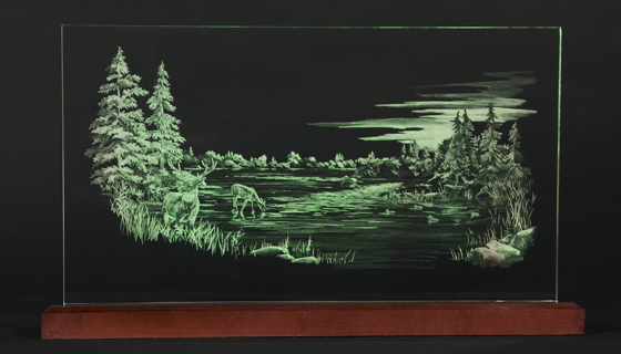 Edge Lighting - Colour Changing Scene (Storen #18) Edge Lighting - Colour Changing Scene (Storen #18)
