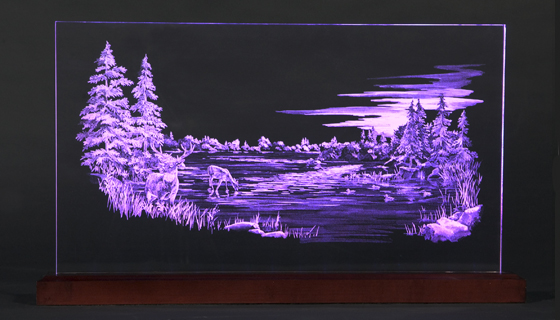 Edge Lighting - Colour Changing Scene (Storen #18) Edge Lighting - Colour Changing Scene (Storen #18)