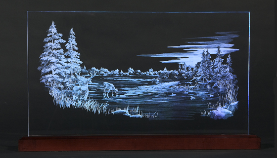 Edge Lighting - Colour Changing Scene (Storen #18) Edge Lighting - Colour Changing Scene (Storen #18)