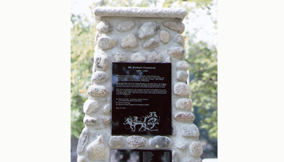 Historical/Parks - St. Norbert Cairn 